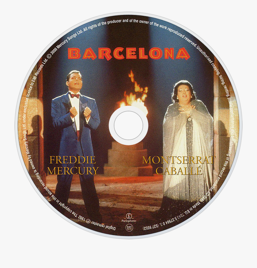 Montserrat Caballe Freddie Mercury Barcelona Lyrics, Transparent Clipart