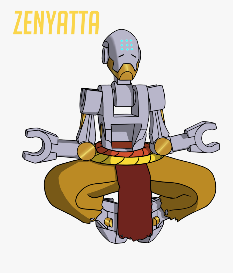 Overwatch Zenyatta Png Clipart Library Download - Lego Overwatch Zenyatta Minifigure, Transparent Clipart