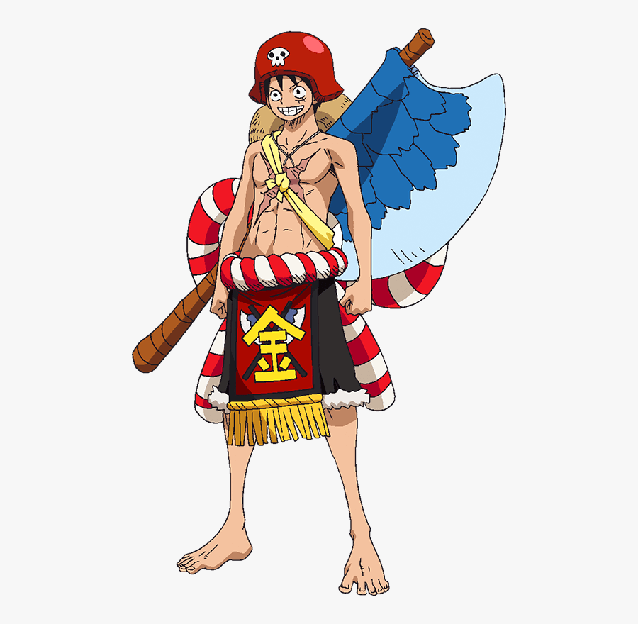 Luffy Film Gold Kintaro Outfit - Luffy One Piece Film Gold, Transparent Clipart