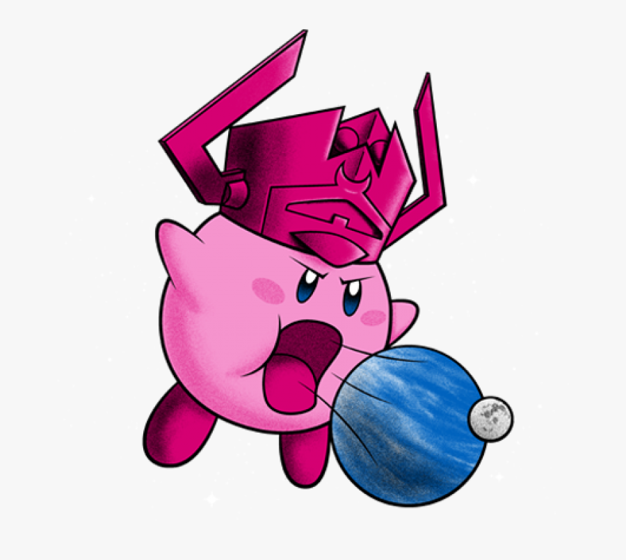 Inhaler Of Worlds - Kirby Eater Of Worlds, Transparent Clipart