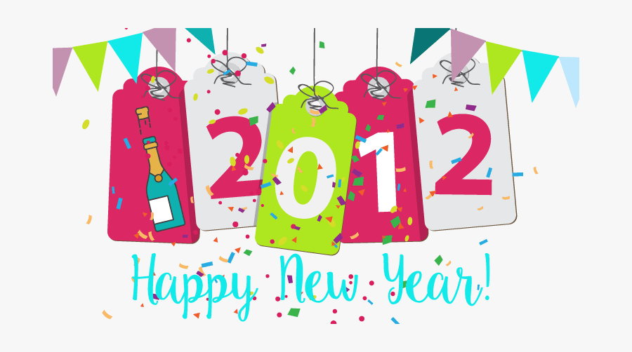 Translate Happy New Year, Transparent Clipart