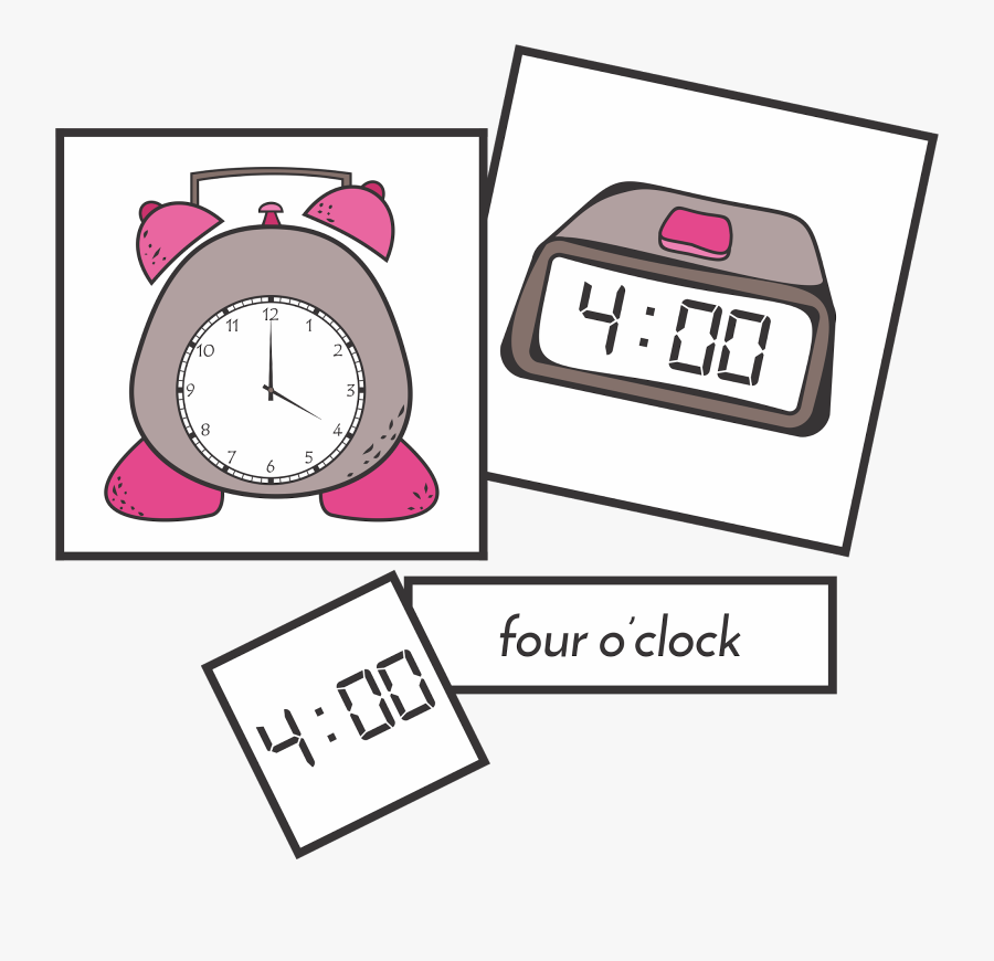 Telling By The Hour - Digital Clock Quarter Clipart, Transparent Clipart