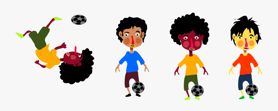 Net Clip Art Futbol Futball Clipartist - Kids Playing Outside Vector, Transparent Clipart