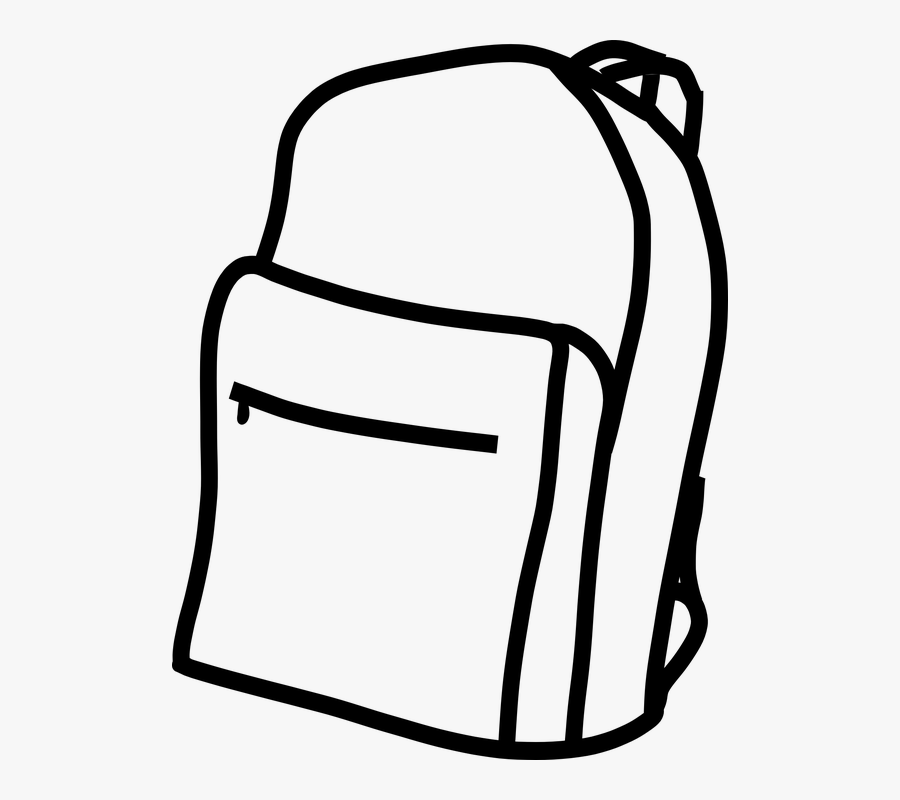 Broward County Schools In Florida Now Has A New District-wide - Backpack Clipart Black And White, Transparent Clipart