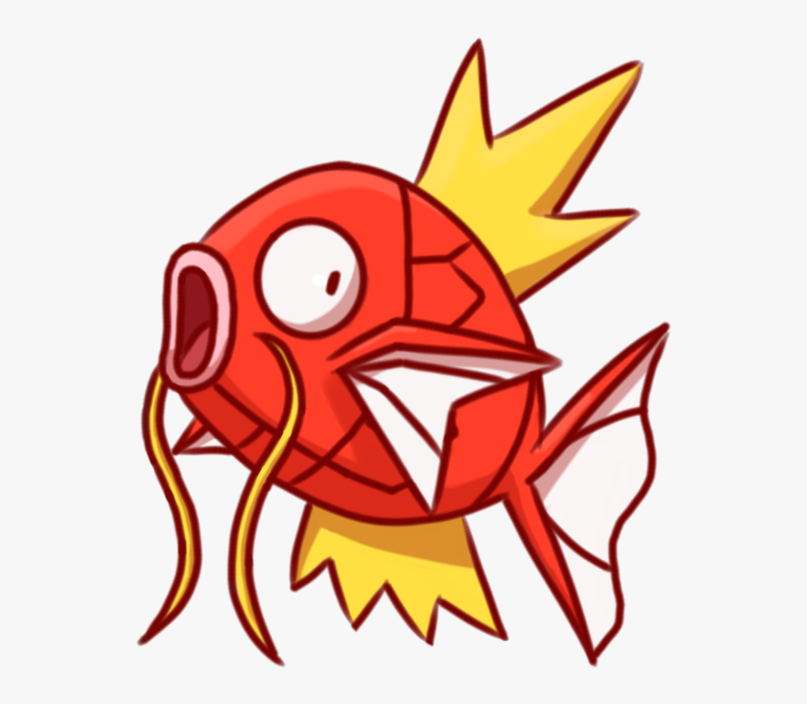 #pokemon #magikarp #simple #sticker #myart #splash - Magikarp Stickers, Transparent Clipart