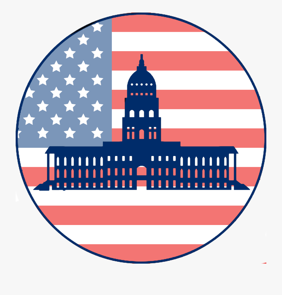 Us State Capitol Buildings - Usa We Re Number 1, Transparent Clipart