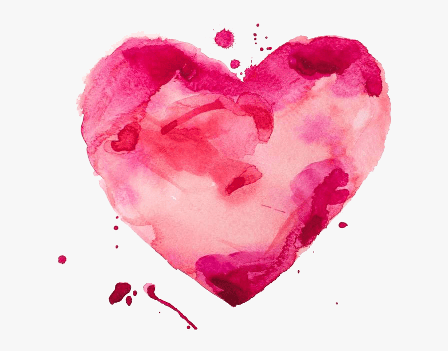 Love Watercolor, Transparent Clipart