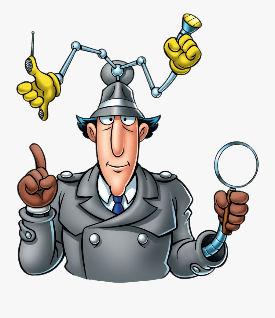 Inspector Gadget Bust - Inspecteur Gadgets, Transparent Clipart