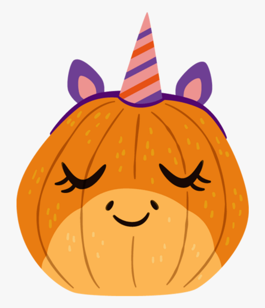 Mq Emoji Emojis Unicorn Pumpkin Halloween - Pumpkin Emoji Transparent, Transparent Clipart