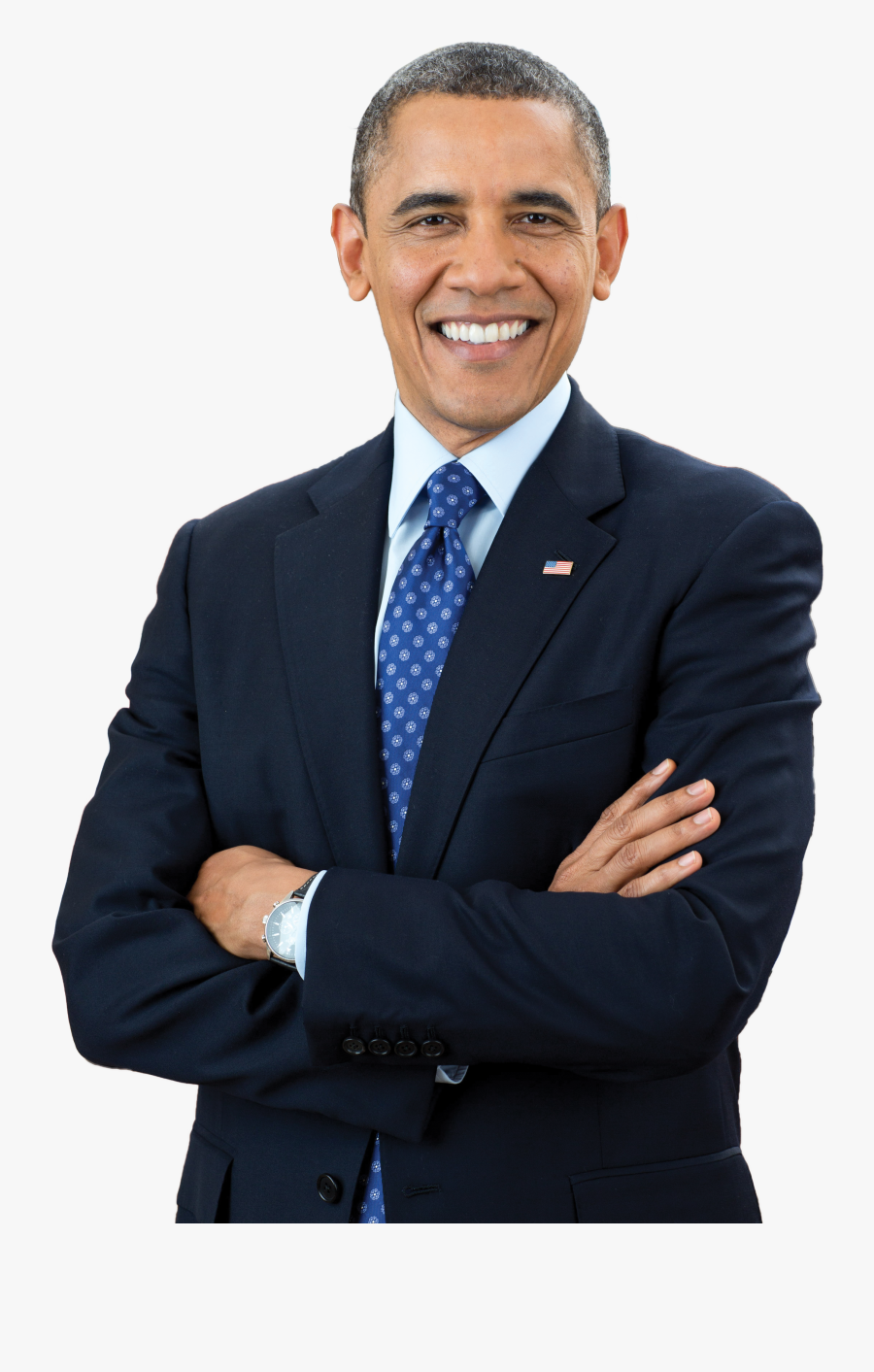 Clip Art Former President Barack To - Barack Obama, Transparent Clipart