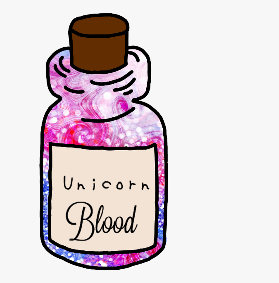 Transparent Ink Bottle Clipart - Aesthetic Tumblr Sticker Png, Transparent Clipart