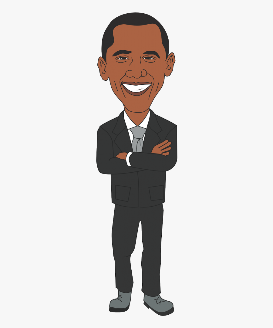 Obama Barack President Man - Obama Clipart, Transparent Clipart