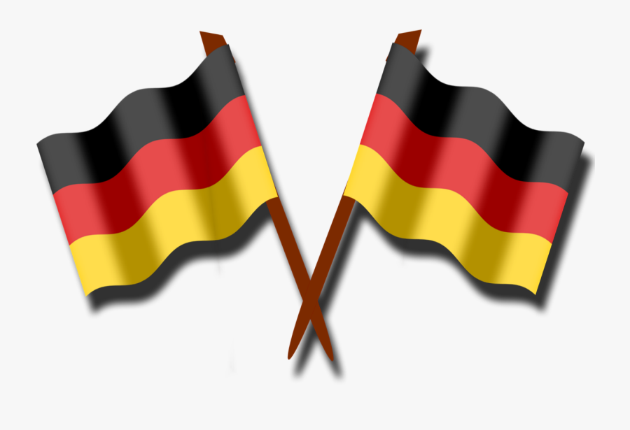 Germany Two Flag - Fit In Deutsch 1, Transparent Clipart