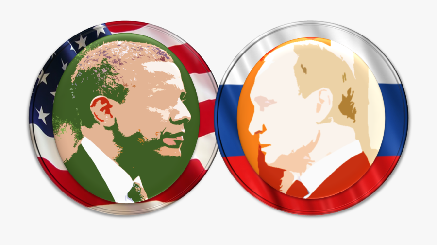 Putin Obama And The - Circle, Transparent Clipart