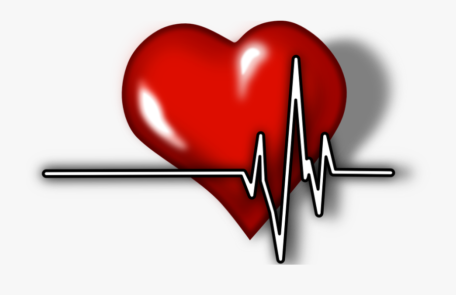 Heart Attack Png - Electrocardiography Heart, Transparent Clipart