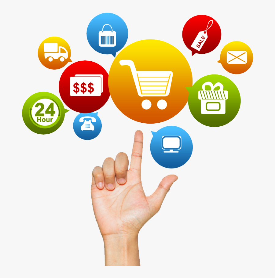 Online Shopping Free Png Image - Advantages Of E Shopping, Transparent Clipart