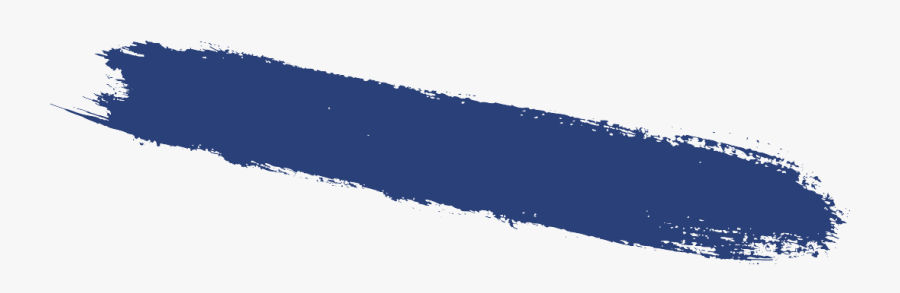 Blue Brush - Snow, Transparent Clipart
