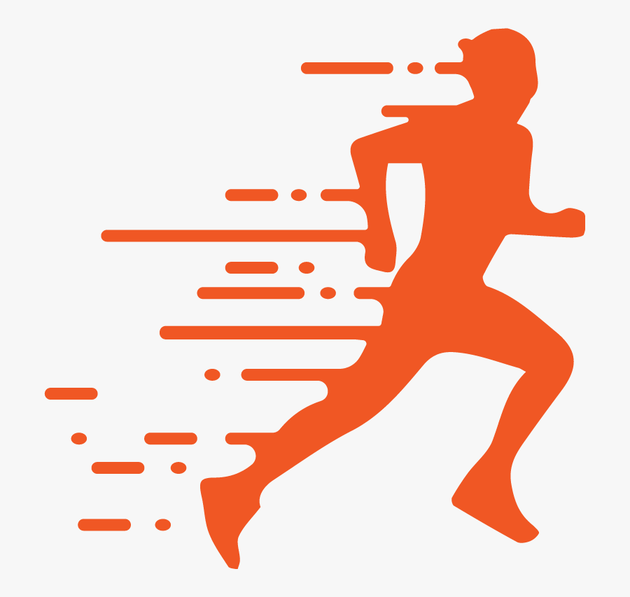 Transparent Track Runner Clipart - Runner Silhouette Png, Transparent Clipart