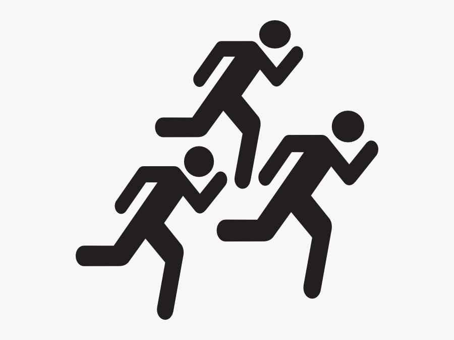 How To Set Use Running Icon 3 Svg Vector - People Running Icon Png, Transparent Clipart