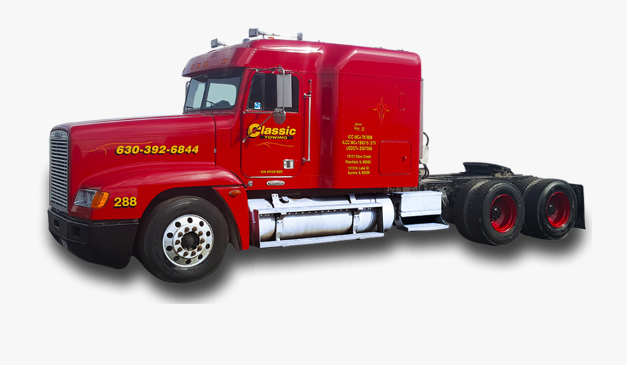 Tractor Trailer Truck Png - Towing, Transparent Clipart