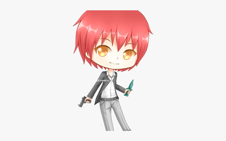 Assassination Classroom Clipart Karma - Karma Chibi, Transparent Clipart