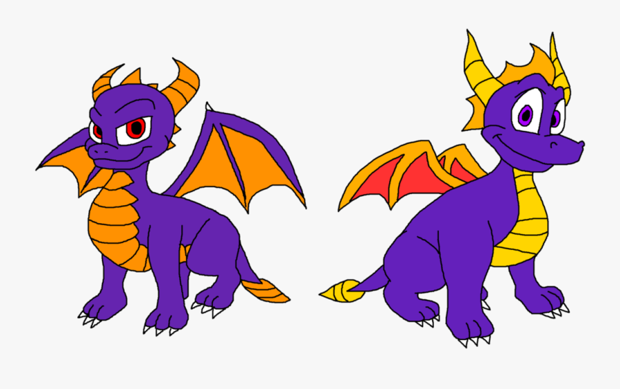 Mythical Clipart Dragon Tail - Spyro, Transparent Clipart