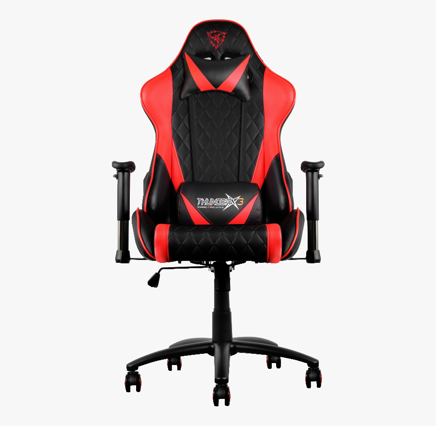 Gaming Thunderx3 Black Gamer Chair Red Clipart - Melhor Marca De Cadeira Gamer, Transparent Clipart