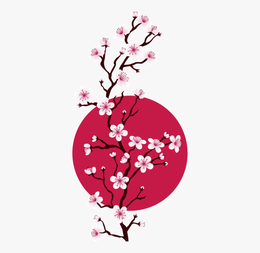 Japanese Cherry Blossom Png , Free Transparent Clipart - ClipartKey