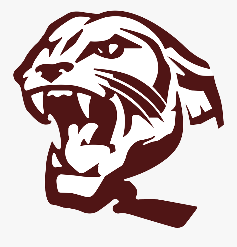 Transparent Panther Head Clipart - Benton High School Panther, Transparent Clipart