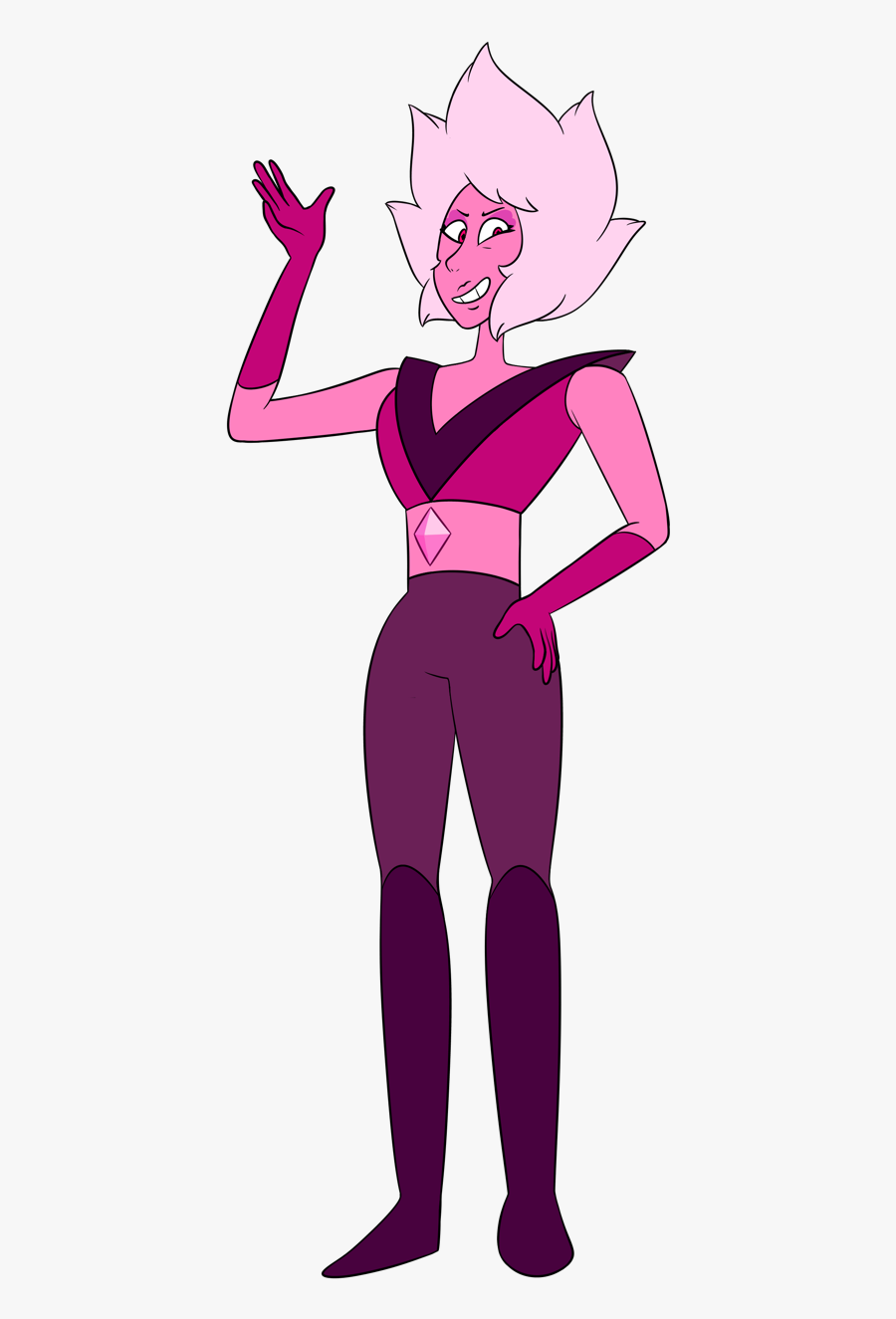 My Prediction Of What Pink Diamond Could"ve - Jungle Moon Pink Diamond, Transparent Clipart