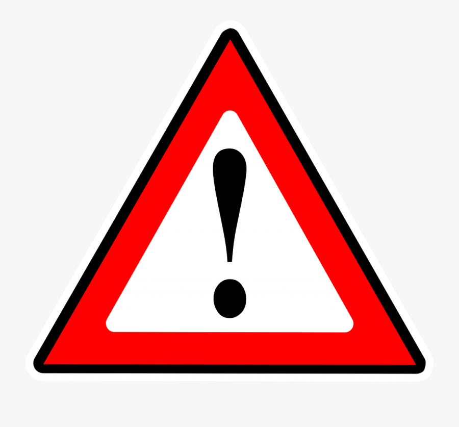 Warning Sign Svg, Transparent Clipart