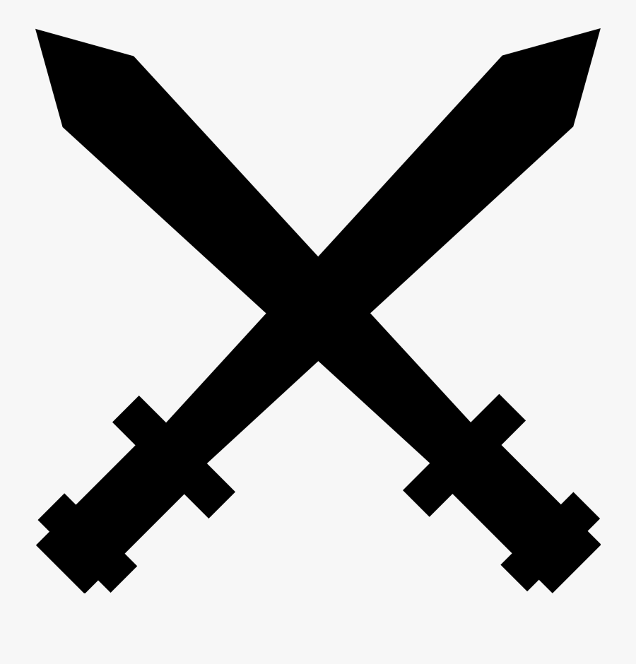 Two Swords Crossed Png Clipart , Png Download - Two Swords Crossed Png, Transparent Clipart