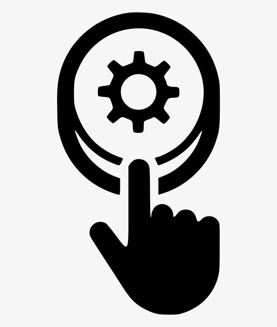 Push Button Press Button Settings Configuration Reset - Learning Community Icon, Transparent Clipart