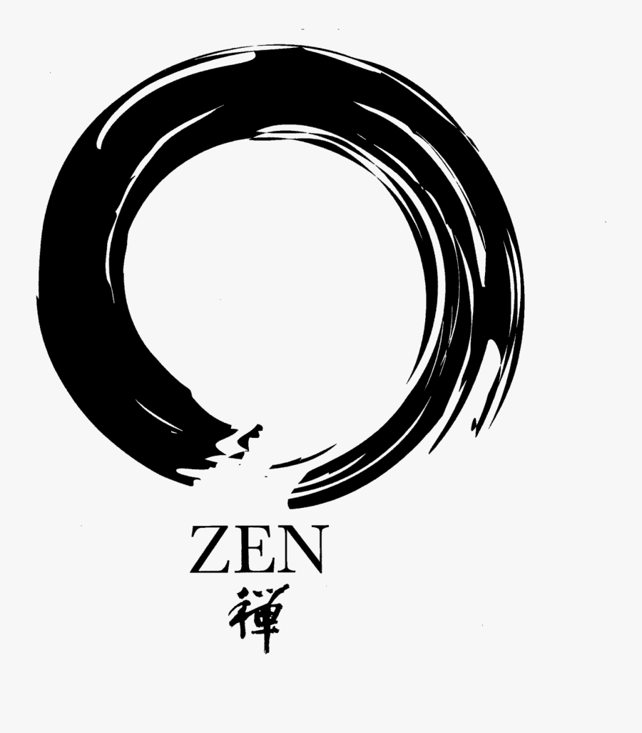 Zen Circle Png - Simbolo Zen Png, Transparent Clipart