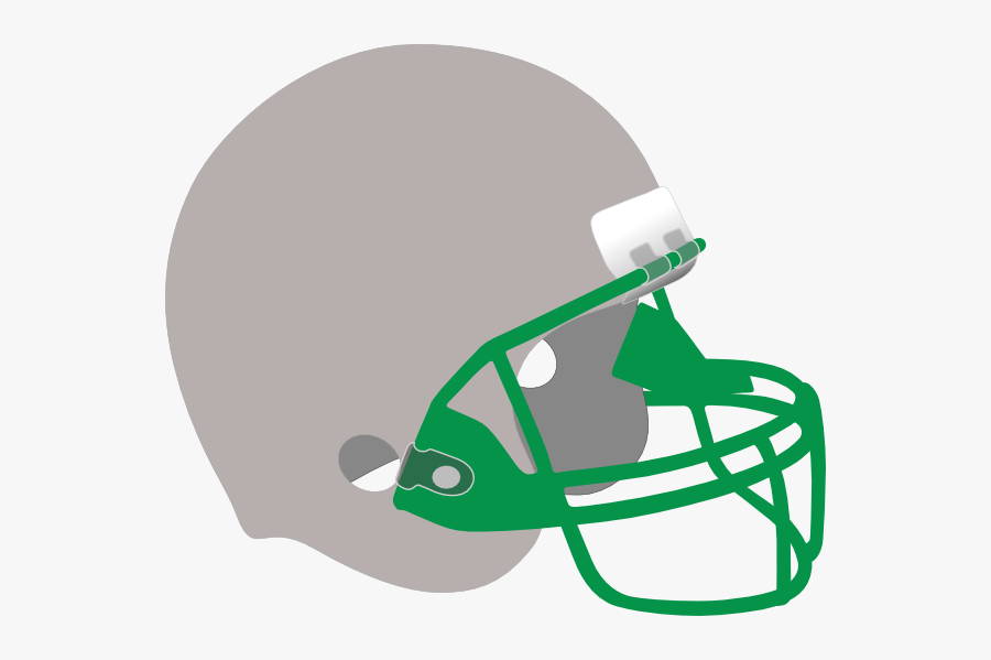 Silver And Green Helmet Svg Clip Arts - Black Football Helmet Png, Transparent Clipart