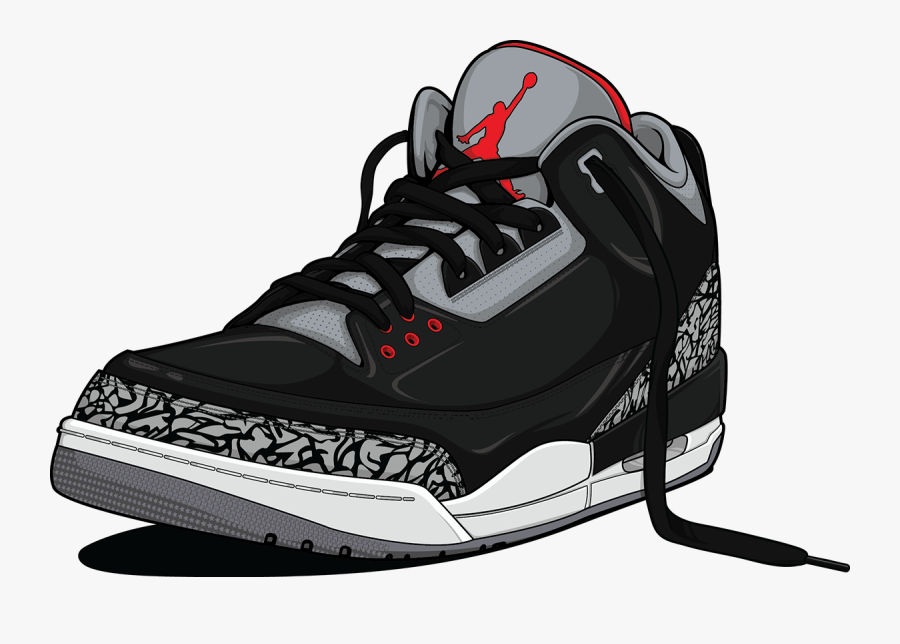 Jordan Shoes - Jordan Shoes Cartoon , Free Transparent Clipart - ClipartKey