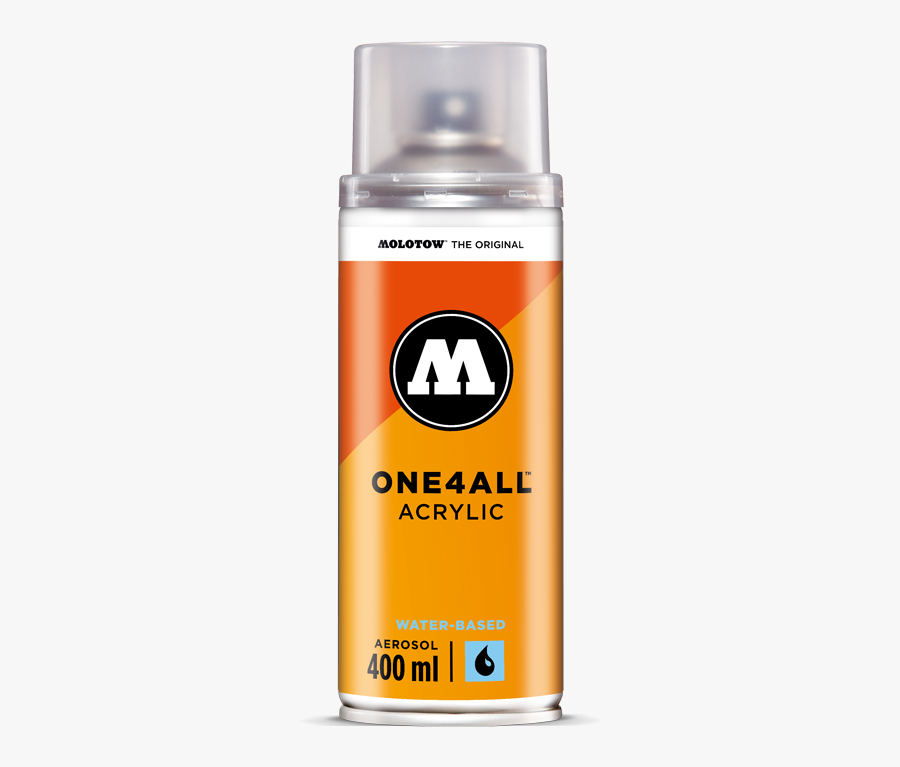 One4all™ Acrylic Water Based Uv Firnis 400ml - Spray Molotow One4all, Transparent Clipart