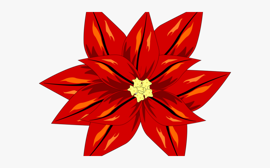 Poinsettia Clip Art Free, Transparent Clipart