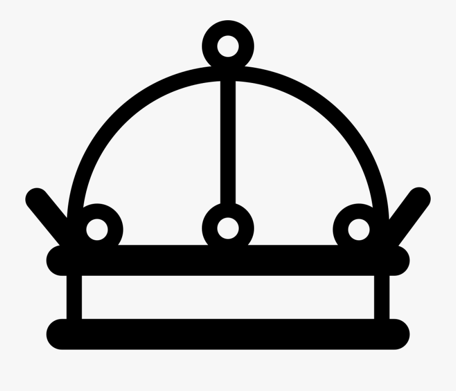 Transparent Crown Outline Png - Icon, Transparent Clipart
