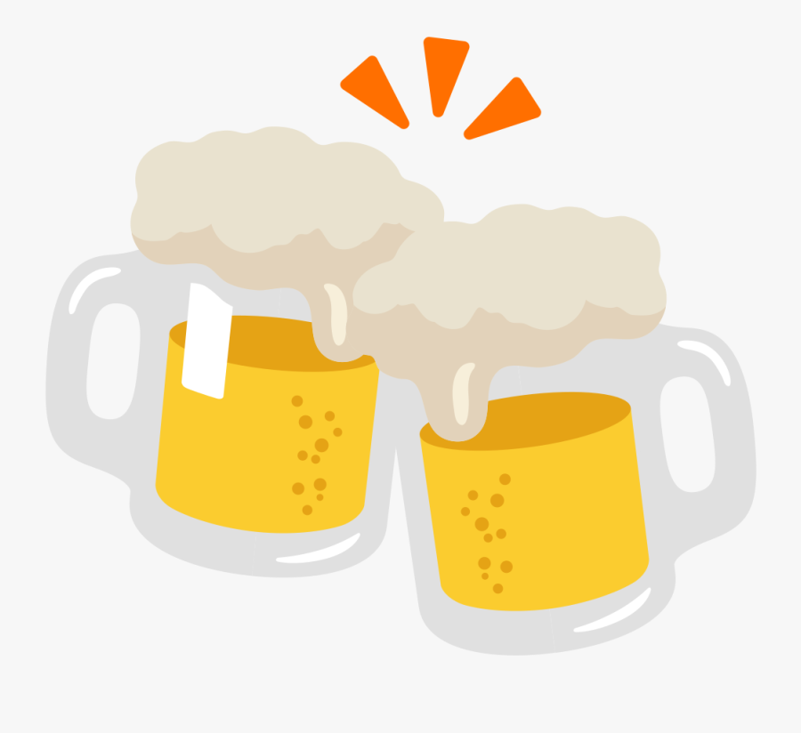 Emoji Beer Png, Transparent Clipart