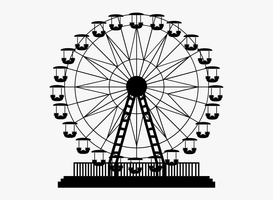 Ferris Wheel Rubber Stamp"
 Class="lazyload Lazyload - Transparent Background Ferris Wheel Png, Transparent Clipart