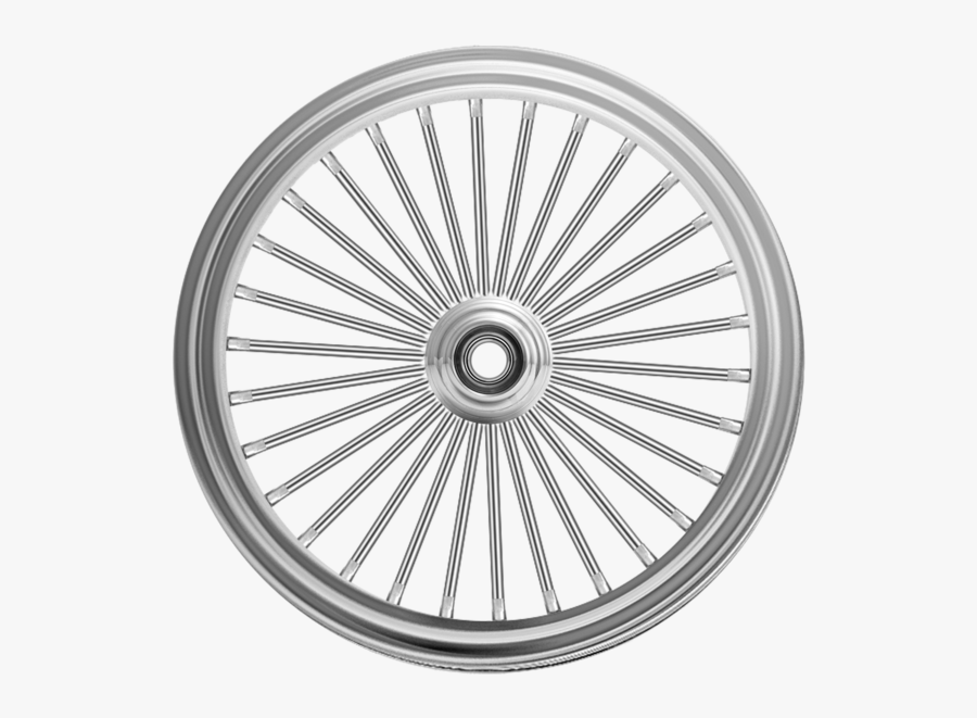 Fat 30 Round 02"s Fat 30 Spoke Motorcycle Wheel Ridewright - White Single Speed Bike, Transparent Clipart