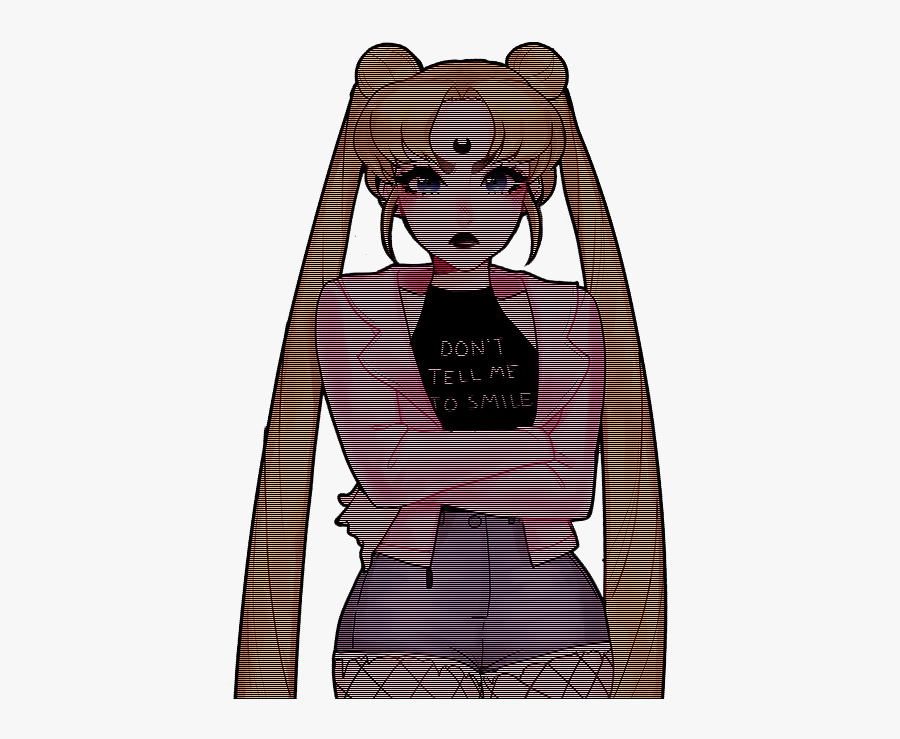 Aesthetic Tumblr Sad Anime Girl Sailor Moon