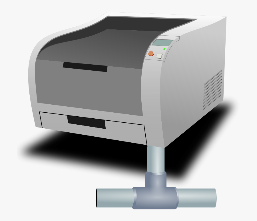 Laser Printer Net - Laser Printer Clipart Transparent, Transparent Clipart
