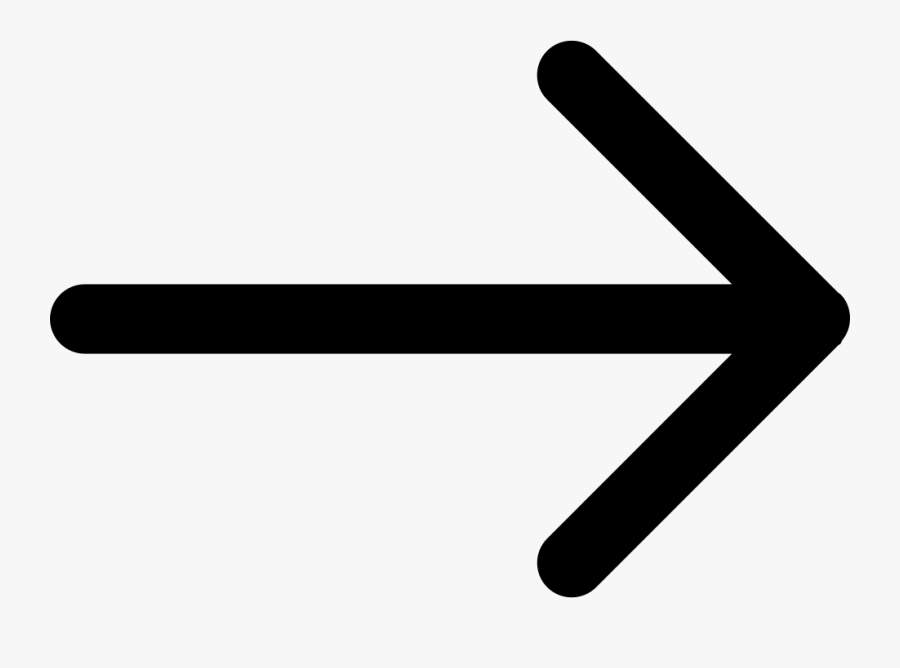 Right Arrow Of Straight Lines Comments - Right Arrow Key, Transparent Clipart