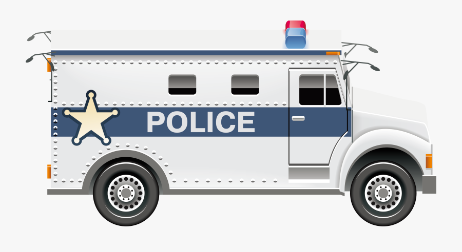 Ambulance Clipart Vintage - Indian Police Van Clipart, Transparent Clipart