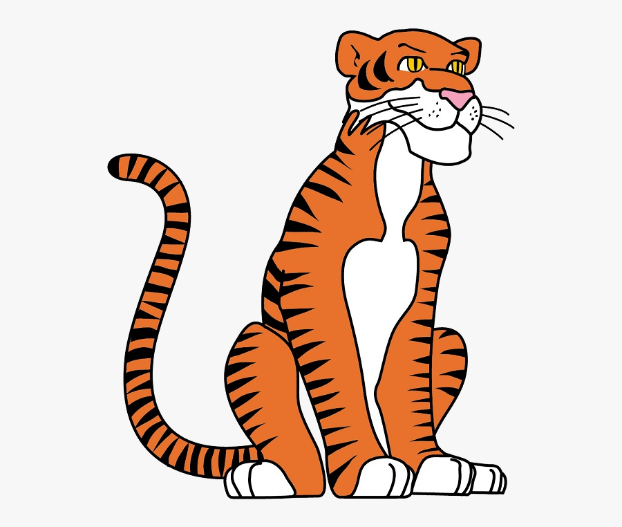 Tiger Cute Clipart Transparent Png - Tiger Got Its Stripes, Transparent Clipart