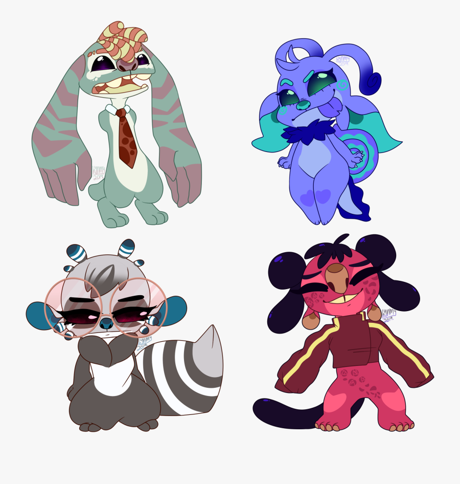 Lilo And Stitch Adoptable Experiments 2019, Transparent Clipart