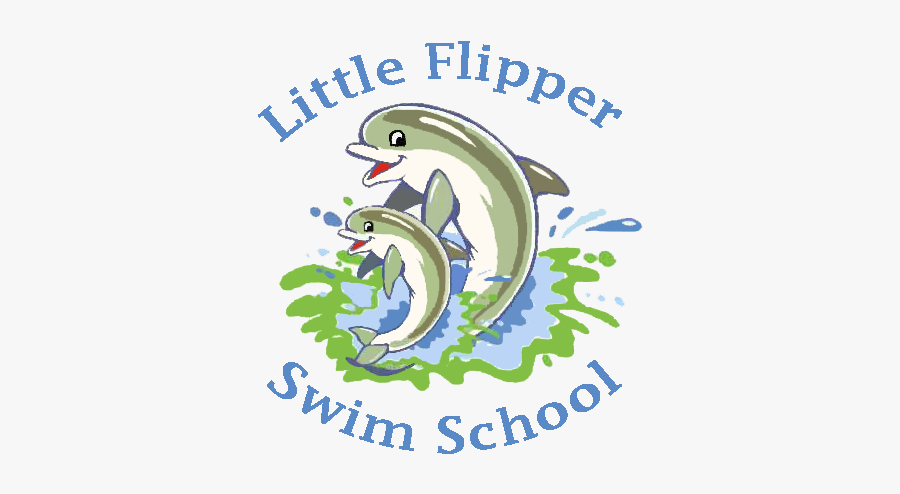 Little Flipper Swim School Logo - Illustration, Transparent Clipart