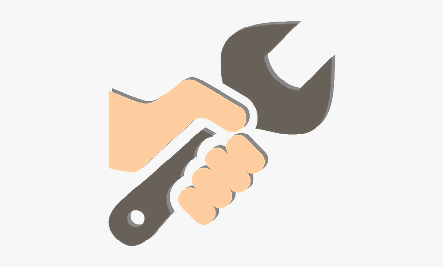 Fix, Hand, Equipment, Work, Sticker, Clipart - Fixing Tool Cartoon Png, Transparent Clipart